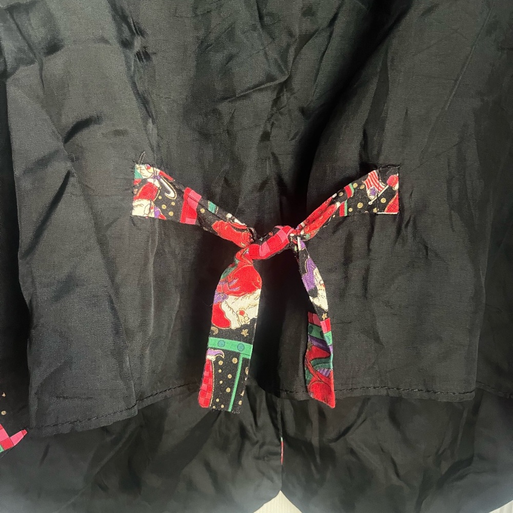 Festive Santa Patterned Vest - image 5